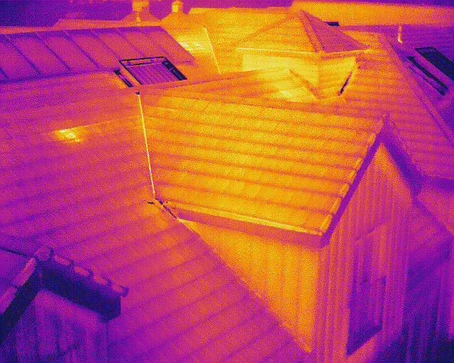 Thermal Imaging Roof Survey Image Coventry